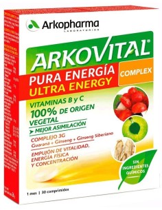 Arkovital Pura Energia Ultra 30Comp. de Arkopharma 2