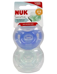 Chupete Sensitive 0-6 Silicona 2Ud. de Nuk 2