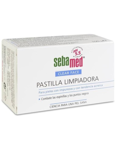 Clear Face Jabon Pastilla Piel Grasa 100Gr. de Sebamed