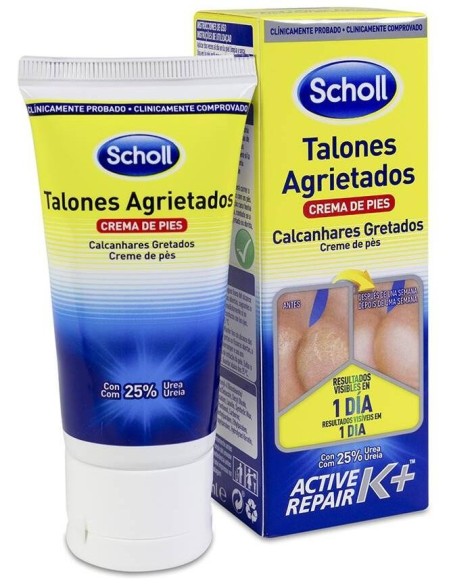 Dr Scholl Crema Talones Agrietados 60Ml de Scholl