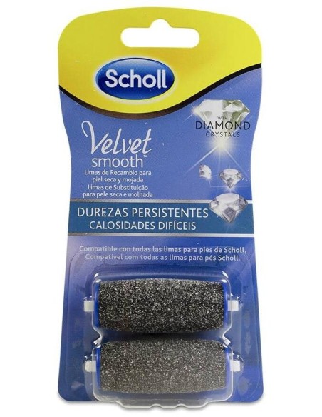 Recambio Lima Scholl Velvet Diamond Dureza 2Uni de Scholl