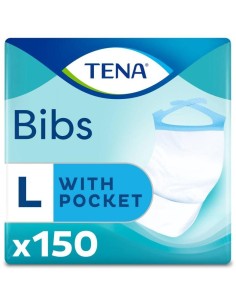 Tena Babero Desechable T/M-L 37X68Cm 150Un de Tena 2