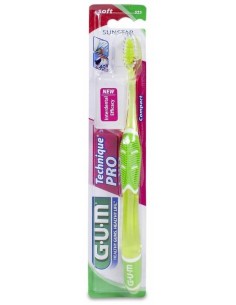 Cepillo Dental Tech Pro Compact Suave 525 de Gum 2