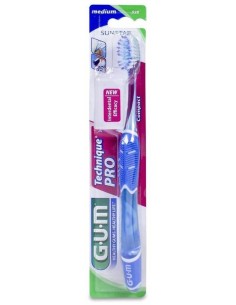 Cepillo Dental Tech Pro Compact Medio 528 de Gum 2