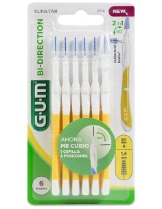 Cepillo Interdental Bi-Direction Xl 1,4Mm 6Un de Gum 2