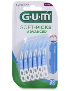 Cepillo Interdental Soft Picks Small 30Un Azul de Gum 2