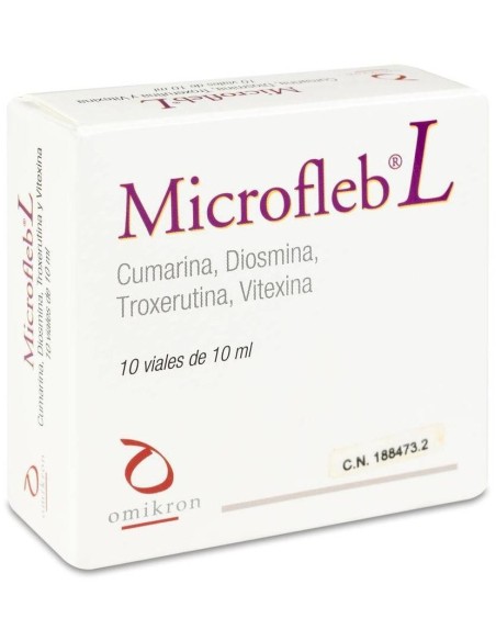 Microfleb L 10 Viales 10Ml de Omikron