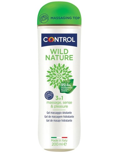 Gel De Masaje Wild Nature 200Ml de Control