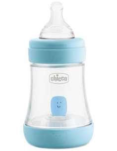 Biberon Perfect5 0 M + 150 Ml Sil Azul de Chicco 2