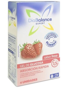 Diabalance Gel Glucosa Absorcion Rapida Fresa 4Ud. de Diabalance 2