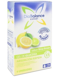 Diabalance Gel Glucosa Absorcion Rapida Limon 4Ud. de Diabalance 2