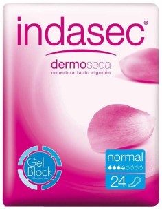 Compresa Indasec Discreet Abso Normal 155Ml 24Un de Indasec 2
