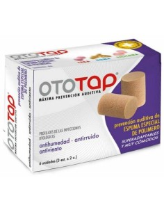Tapon Oido Ototap Espuma 6Un de Ototap 2