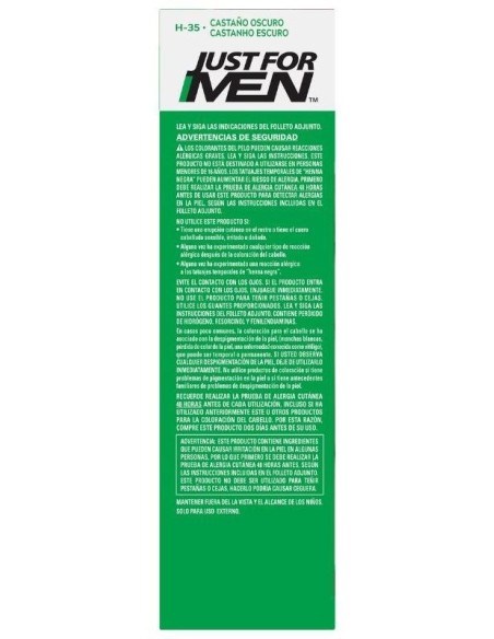 Just For Men 5 Minut Castaño Oscuro H35 de Just For Men