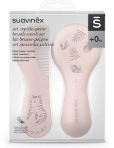 Set Cepillo Y Peine Rosa de Suavinex 2