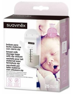 Bolsa Almacen Leche Materna 25 Unidades de Suavinex 2