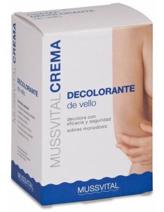 Mussvital Crema Decolorante 100Gr Sobres Monodosis de Mussvital 2