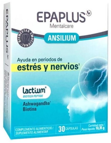 Epaplus Mentalcare Ansilium 30Cap. de Epa Plus