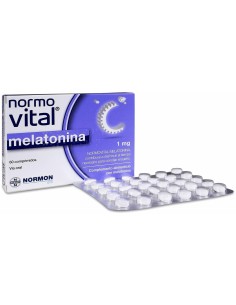 Normovital Melatonina 1Mg 60 Comp de Normovital 2