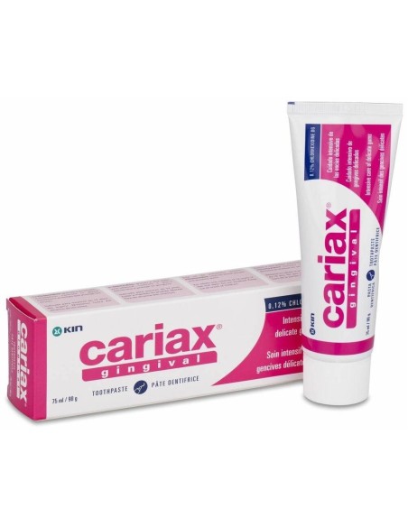 Cariax Gingival Pasta Clorhexidina 0,12 75Ml de Kin