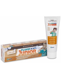 Fluor Kin Junior Pasta Infanti Cola 6-12 Años 75Ml de Kin 2