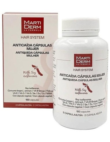 Martiderm Hair System Anticaida Mujer 90 Caps de Martiderm