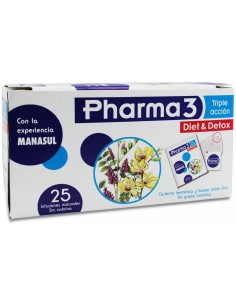 Bie3 Pharma 3 Diet &  Detox Infusion 25Sbrs. de Bie 3 2