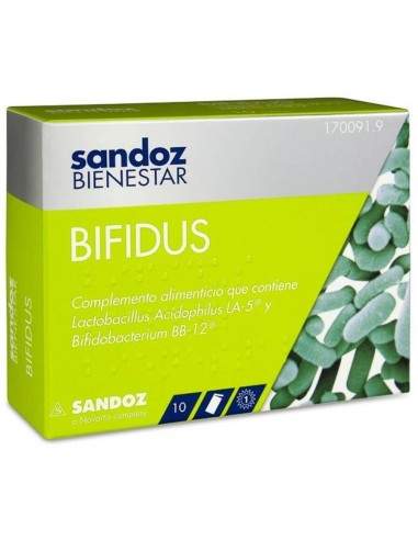 Sandoz Bienestar Bifidus 10 Sobres Monodosis de Sandoz Bienestar