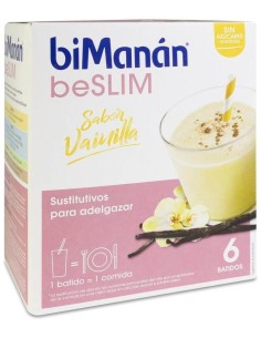 Bimanan Beslim Batido Vainilla 6 Sobres de Bimanan 2