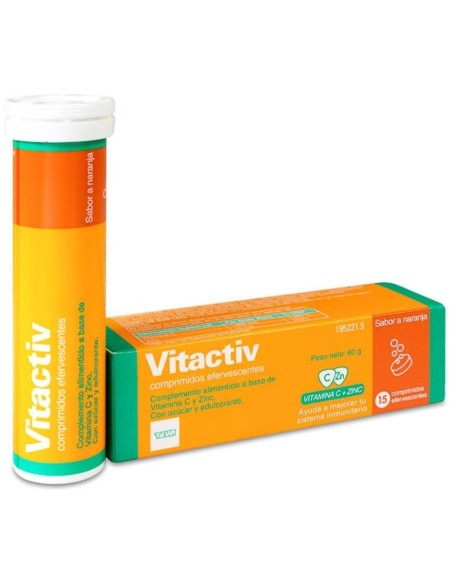 Vitactiv 15Comp Efervescentes de Vitactiv