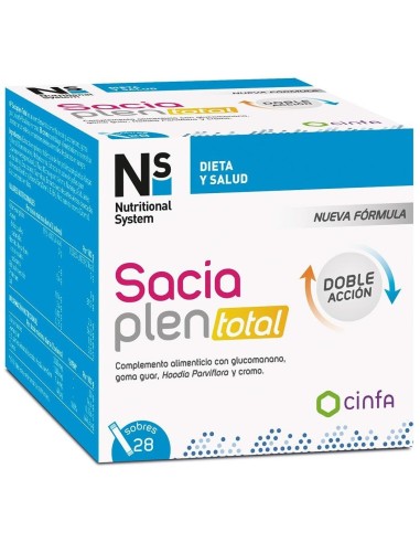 Ns Saciaplen Total 3 G 28 Sobres de Ns