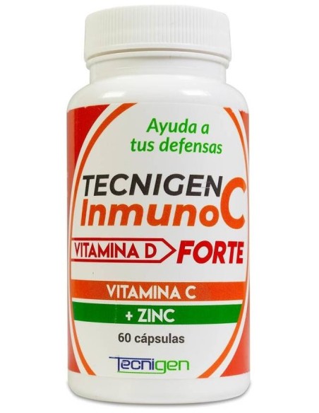 Tecnigen Inmuno C + Zinc 60Caps de Tecnigen
