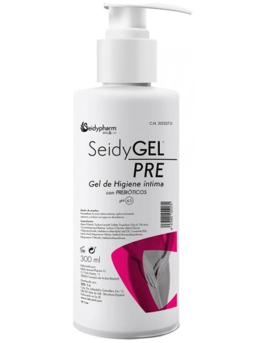 Seidygel Pre Gel Higiene Intima 300 Ml de Seid