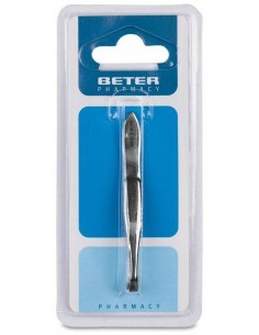 Pinza Depilar Cromada 7Cm 24001 de Beter 2