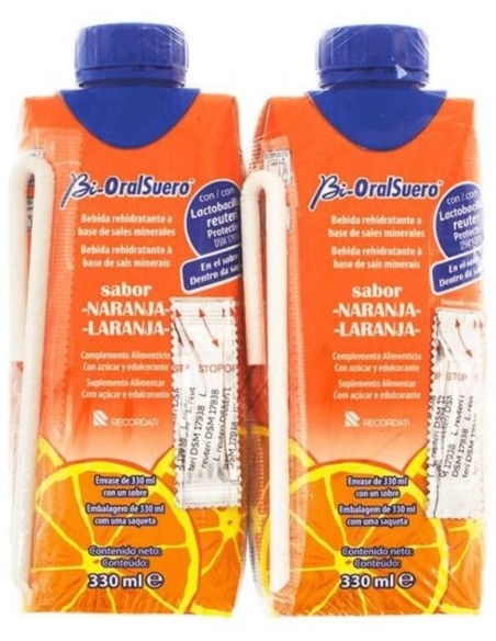 Bioralsuero Naranja 2X330Ml. de Casen