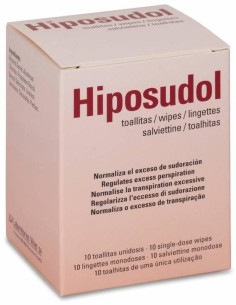 Hiposudol Toallitas 10 Sobres de Hiposudol 2