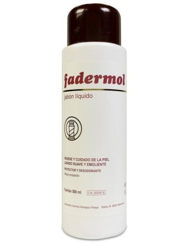 Fadermol Jabon Liquido 500Cc de Faderma