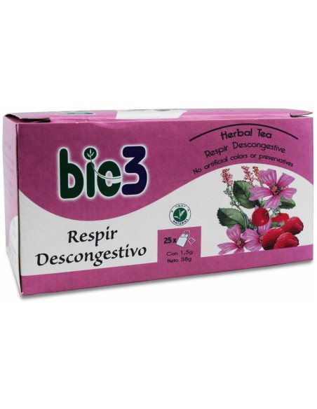 Bie3 Respir Descongestivo Infusion 25Sbrs. de Bie 3