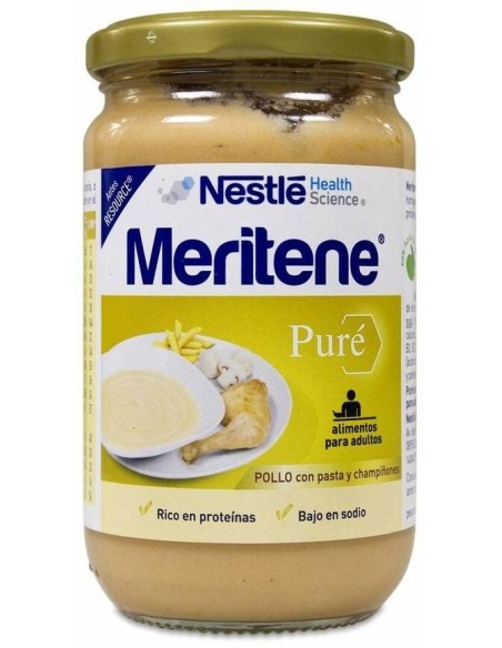 Maritene Puré Pollo con pasta y champiñones 300g. de Meritene