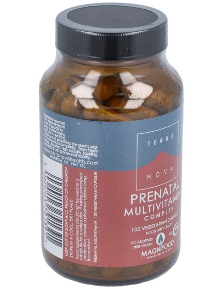 Multinutriente Prenatal 100Vcap. de Terranova