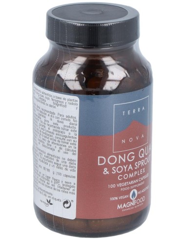 Dong Quai Y Brotes De Soja Complex 100 Vcáps  de Terranova