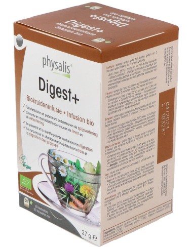 Digest+ Infusion 20Filtros Bio de Physalis