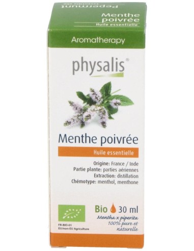 Esencia Menta Piperita 30Ml. Bio de Physalis
