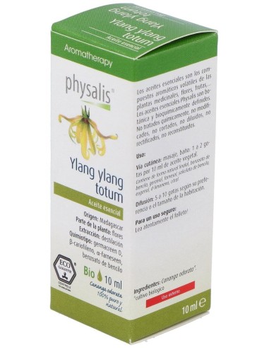 Esencia Ylang-Ylang 10Ml. Bio de Physalis