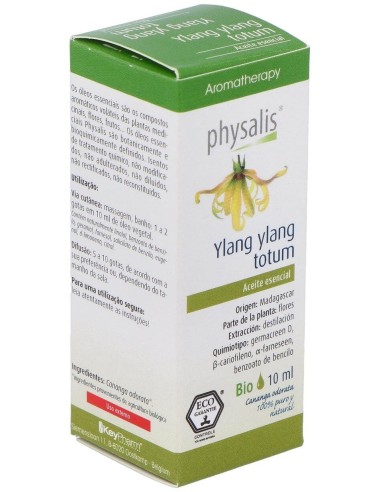 Esencia Ylang-Ylang 10Ml. Bio de Physalis
