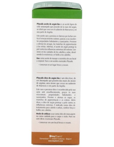 Aceite Argan de Physalis