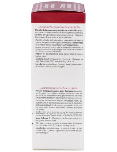 Ext. Espino Blanco (Crataegus) 100Ml. Bio de Physalis