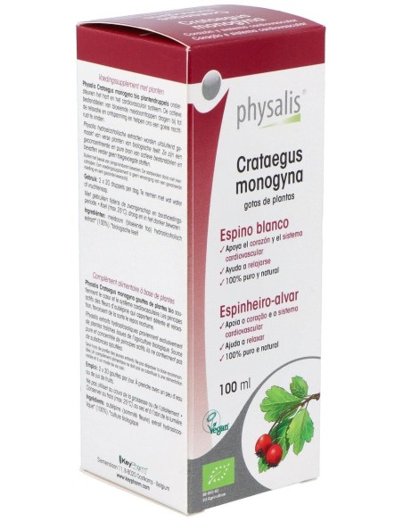 Ext. Espino Blanco (Crataegus) 100Ml. Bio de Physalis