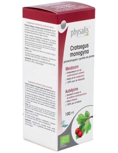 Ext. Espino Blanco (Crataegus) 100Ml. Bio de Physalis