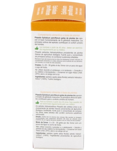 Ext. Epilobio (Epilobium P.) 100Ml. Bio de Physalis